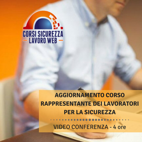 Aggiornamento rappresentante dei lavoratori per la sicurezza 4 ore