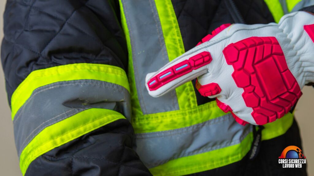 Lavoratore esperto che indossa DPI.