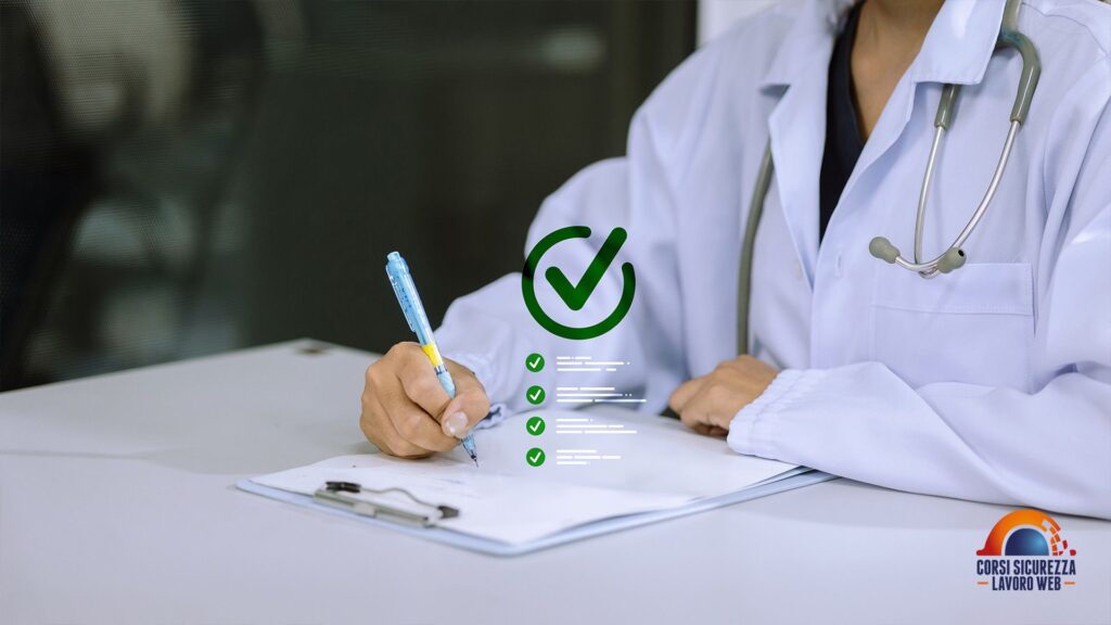 Idoneità alla mansione certificata dal medico competente.